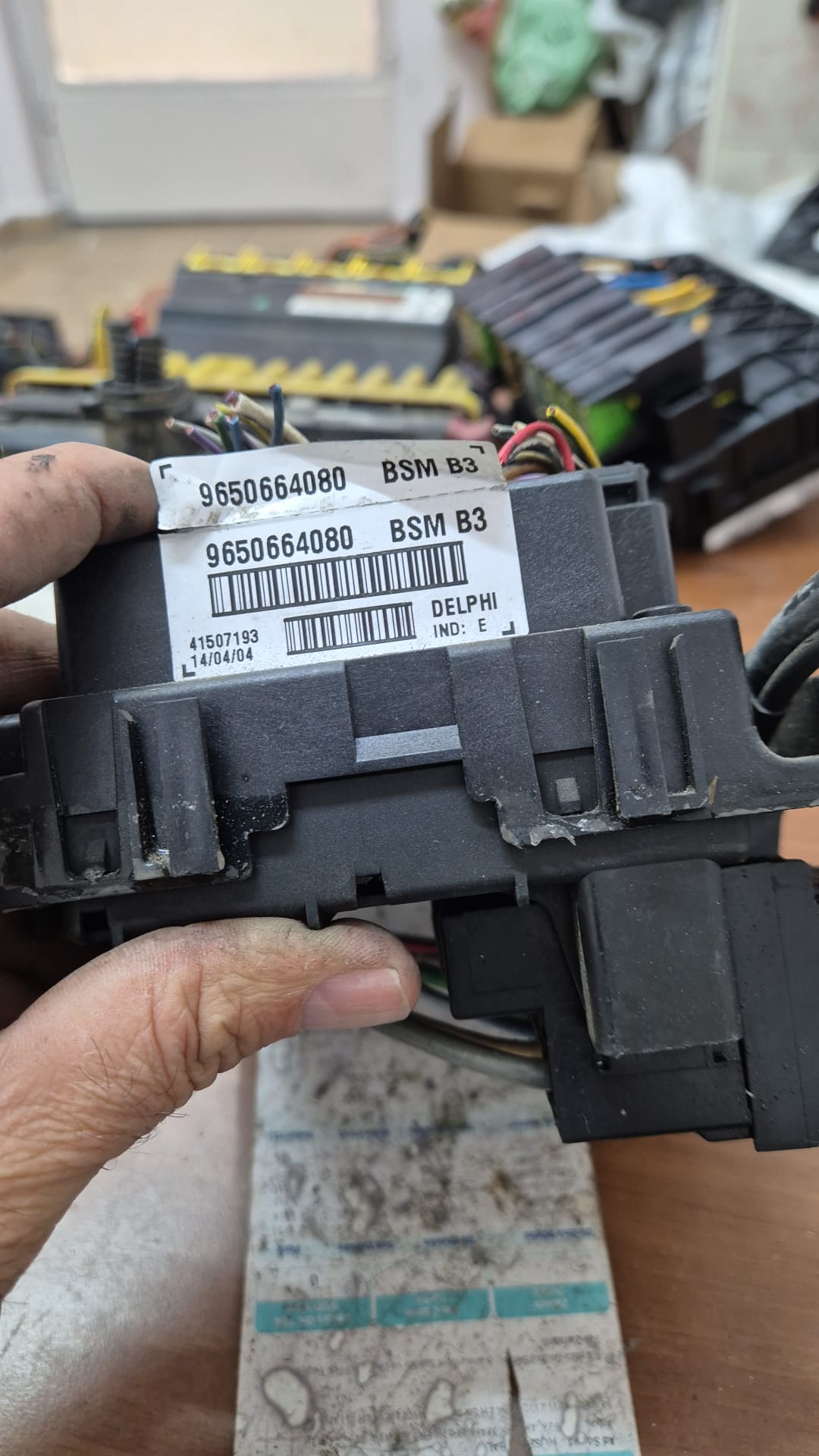 9650664080 BSM-B3 PEUGEOT 206 SIGORTA KUTUSU